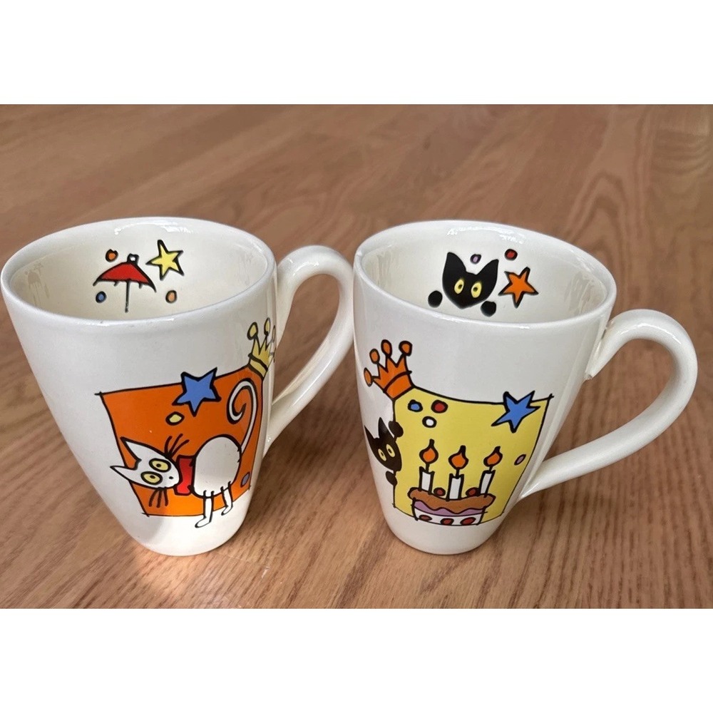 Cat Lady Coffee Cups‎ by Dutch Designer Judith Rigter for Douwe Egberts/Peet's